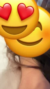 自拍跟女友喝完酒的开心时光